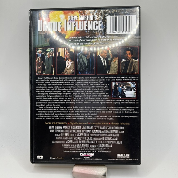 Steve Martini's "Undue Influence" DVD - Picture 4 of 4